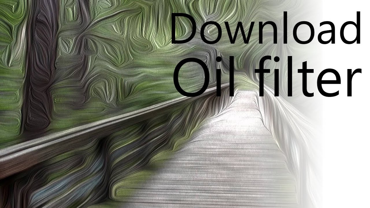 oil paint filter photoshop cs5 free download